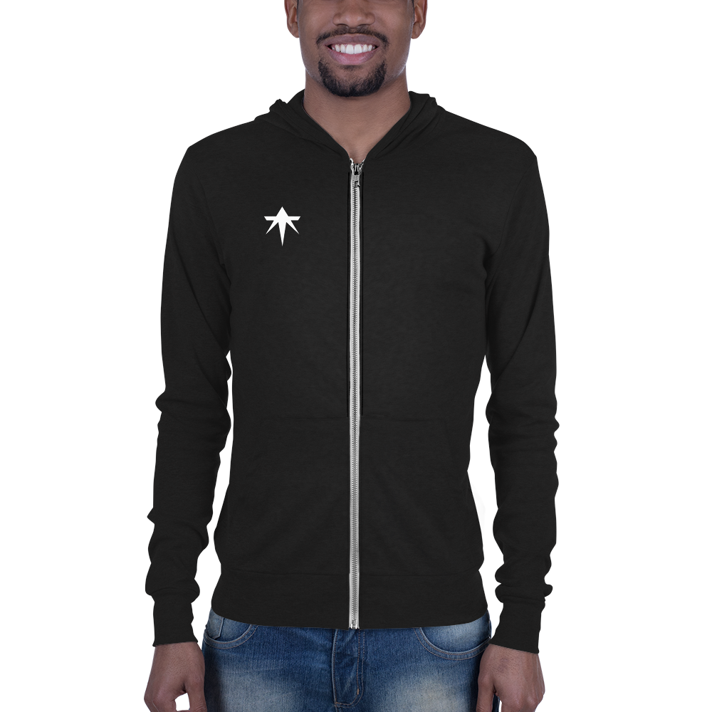 true athelite - Star Zip-Up Hoodie